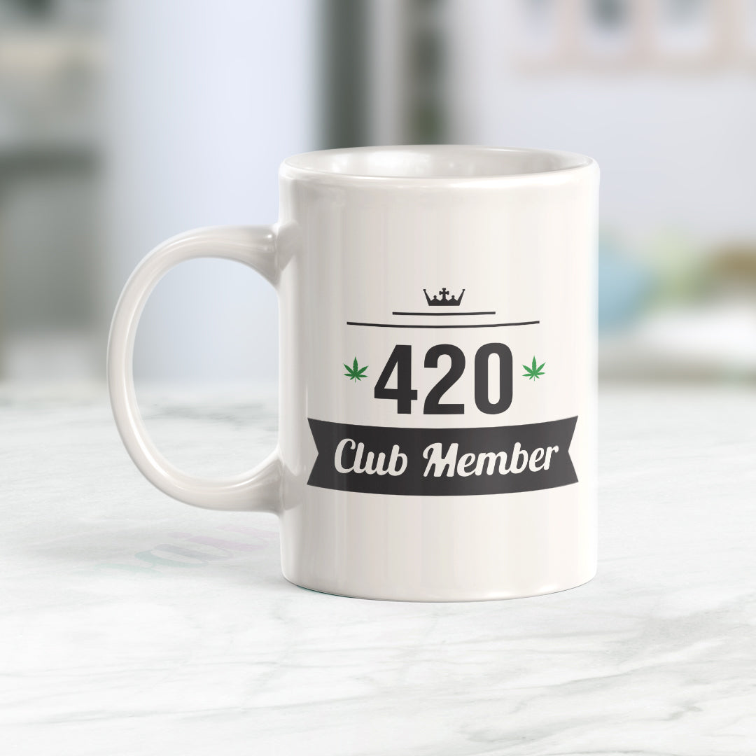 420 Club Member Coffee Mug