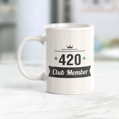 420 Club Member Coffee Mug