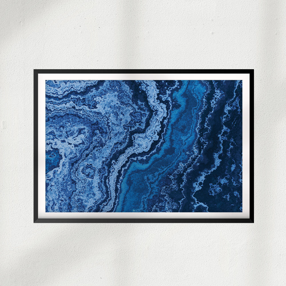 Abstract Oceans UNFRAMED Print Abstract Wall Art