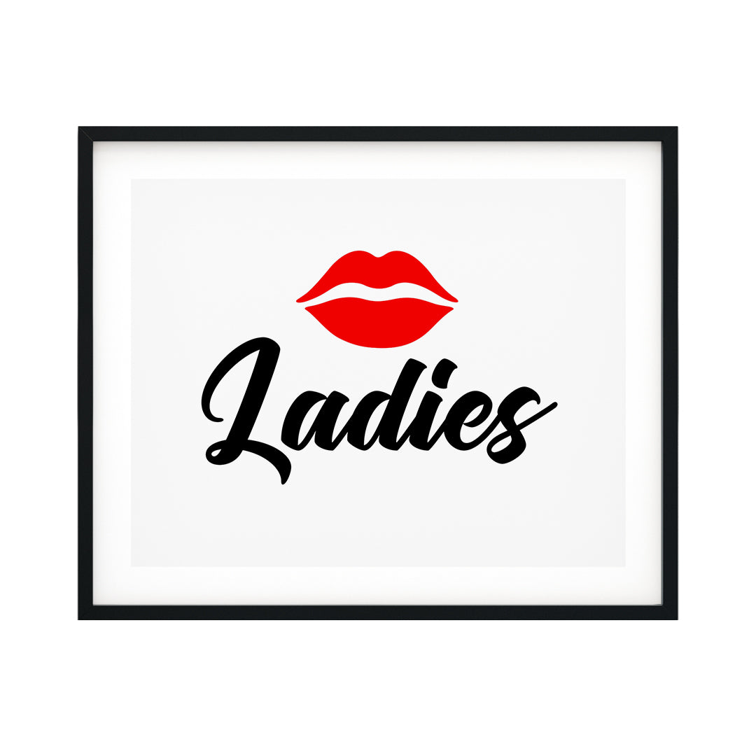 Ladies UNFRAMED Print Business & Events Decor Wall Art