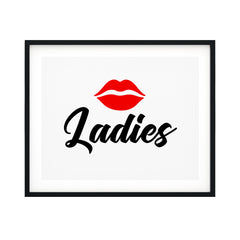 Ladies UNFRAMED Print Business & Events Decor Wall Art