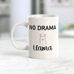 No Drama Llama Coffee Mug