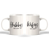 Hubby Wifey Est. 2020 2-Pack Coffee Mug