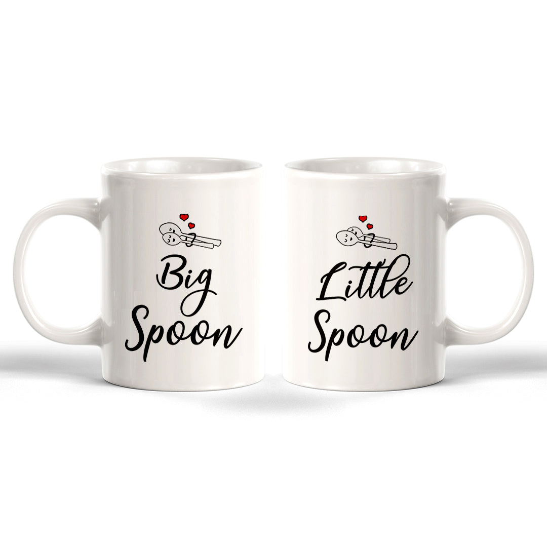 Big Spoon / Little Spoon (2 Pack) Coffee Mug