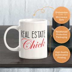Real Estate Chick Coffee Mug