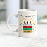 When Someone Asks "Where Is Your Christmas Spirit?’ Is It Wrong To Point To The Liquor Cabinet? Christmas Coffee Mug