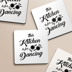 This Kitchen is for Dancing Designs ByLITA Funny Coasters