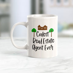 Coolest Real Estate Agent Ever Coffee Mug