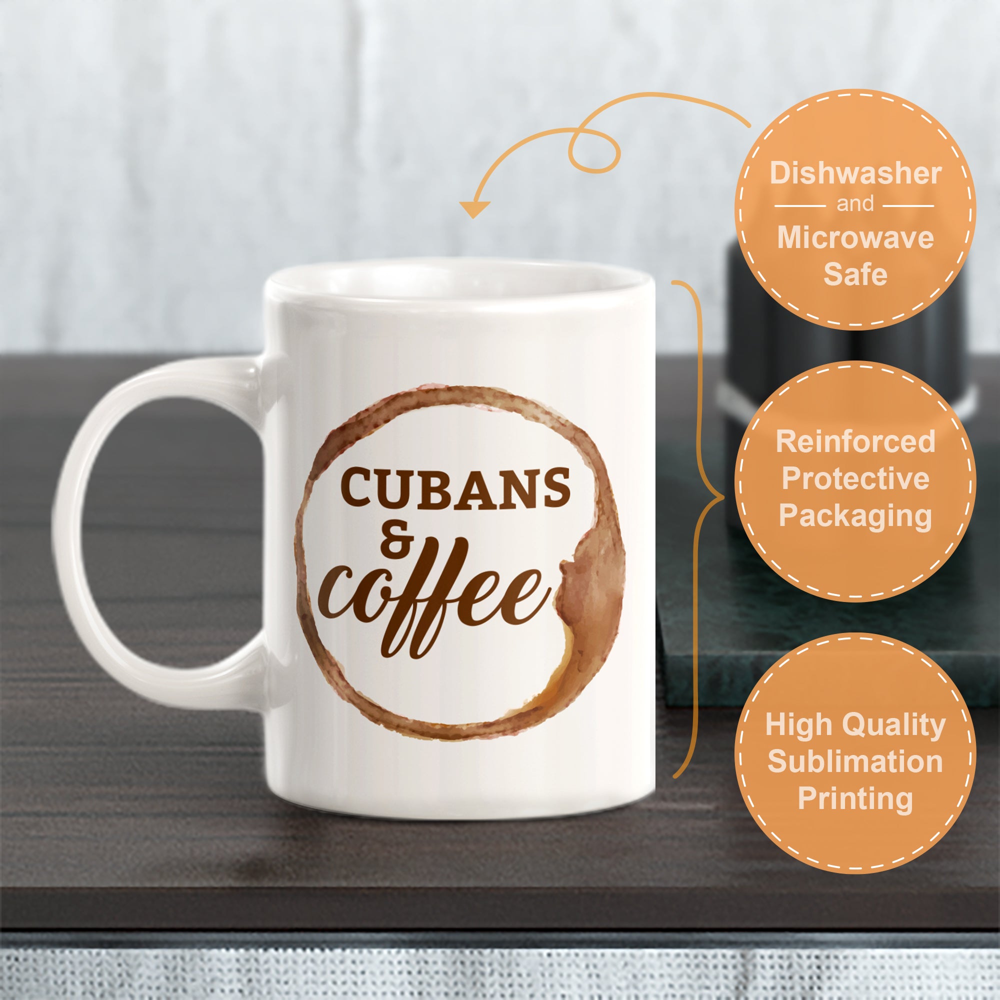 Cubans & Coffee Coffee Mug