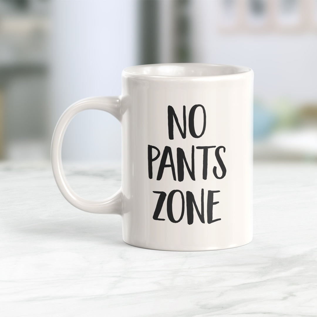 No Pants Zone Coffee Mug