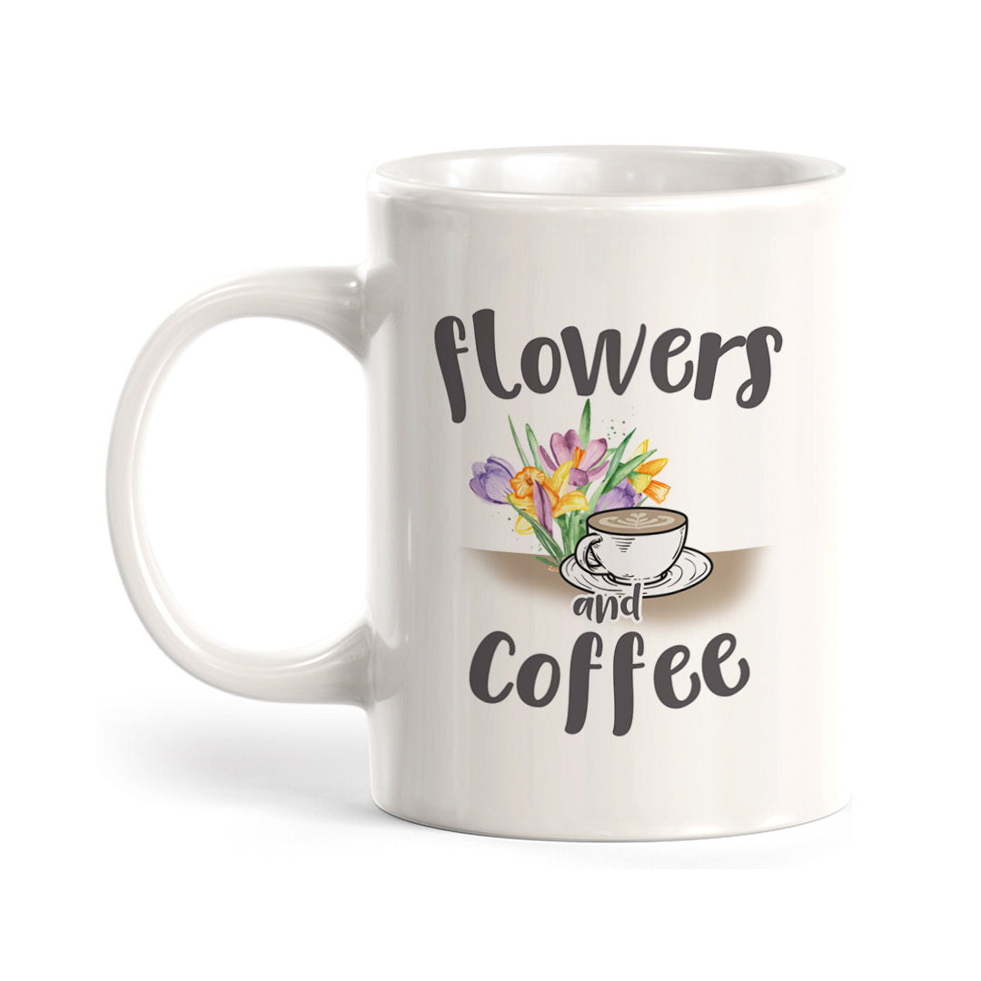 Flowers & Coffee Bouquet Coffee Mug