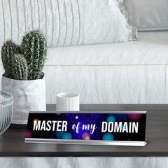 Master of My Domain, Planets Desk Sign (2 x 8")