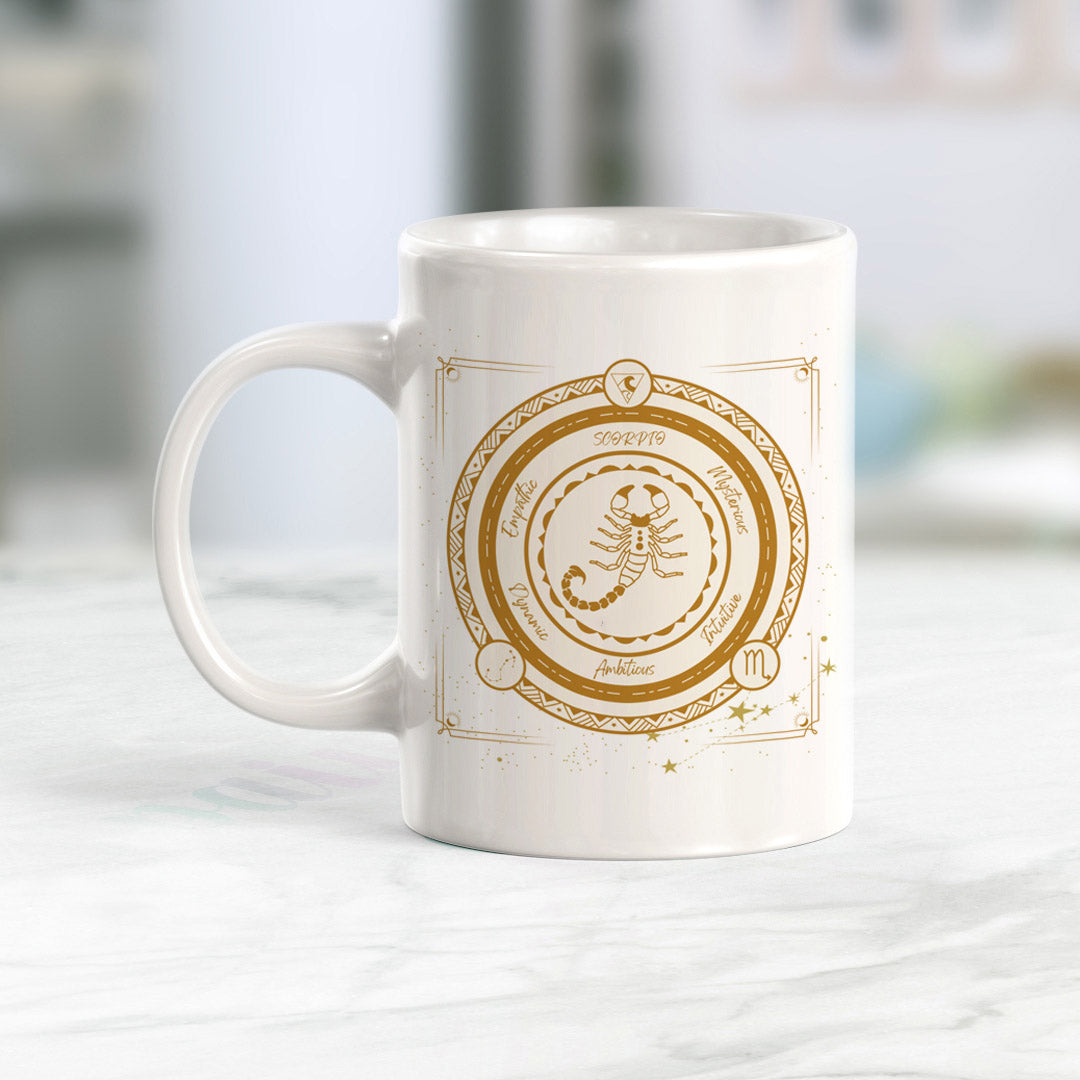 Scorpio Zodiac Sign Coffee Mug