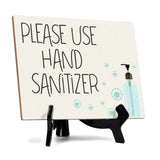 Signs ByLITA Please Use Hand Sanitizer, Hygiene Sign, 6" x 8"