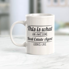 This is what an awesome real estate agent looks like Coffee Mug