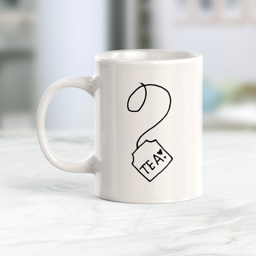 Tea Bag Coffee Mug