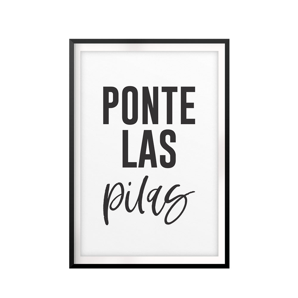 Ponte Las Pilas UNFRAMED Print Inspirational Wall Art