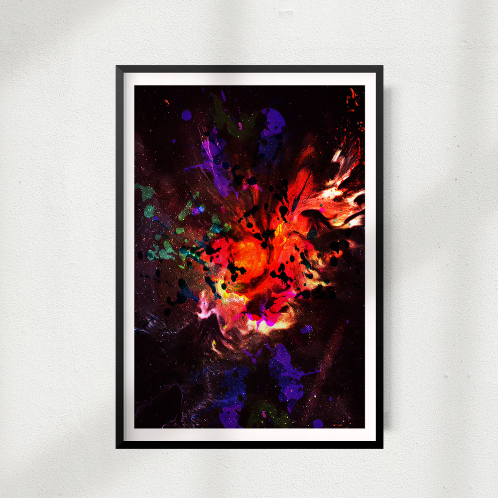 Space UNFRAMED Print Space Wall Art