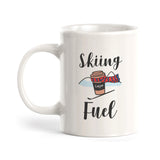 Skiing Fuel, Novelty Coffee Mug Drinkware Gift