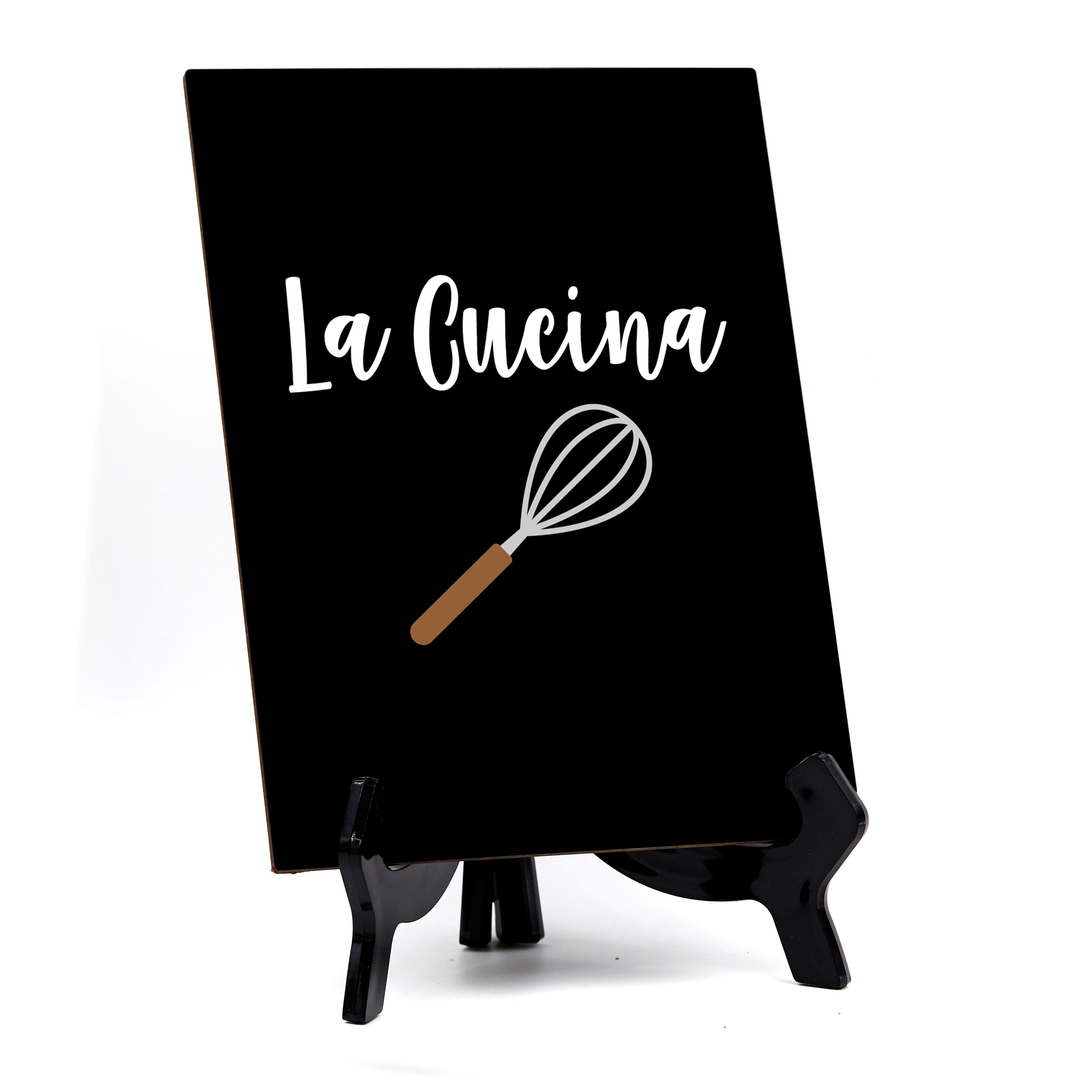 Signs ByLITA La Cucina, Table Sign, 6" x 8"
