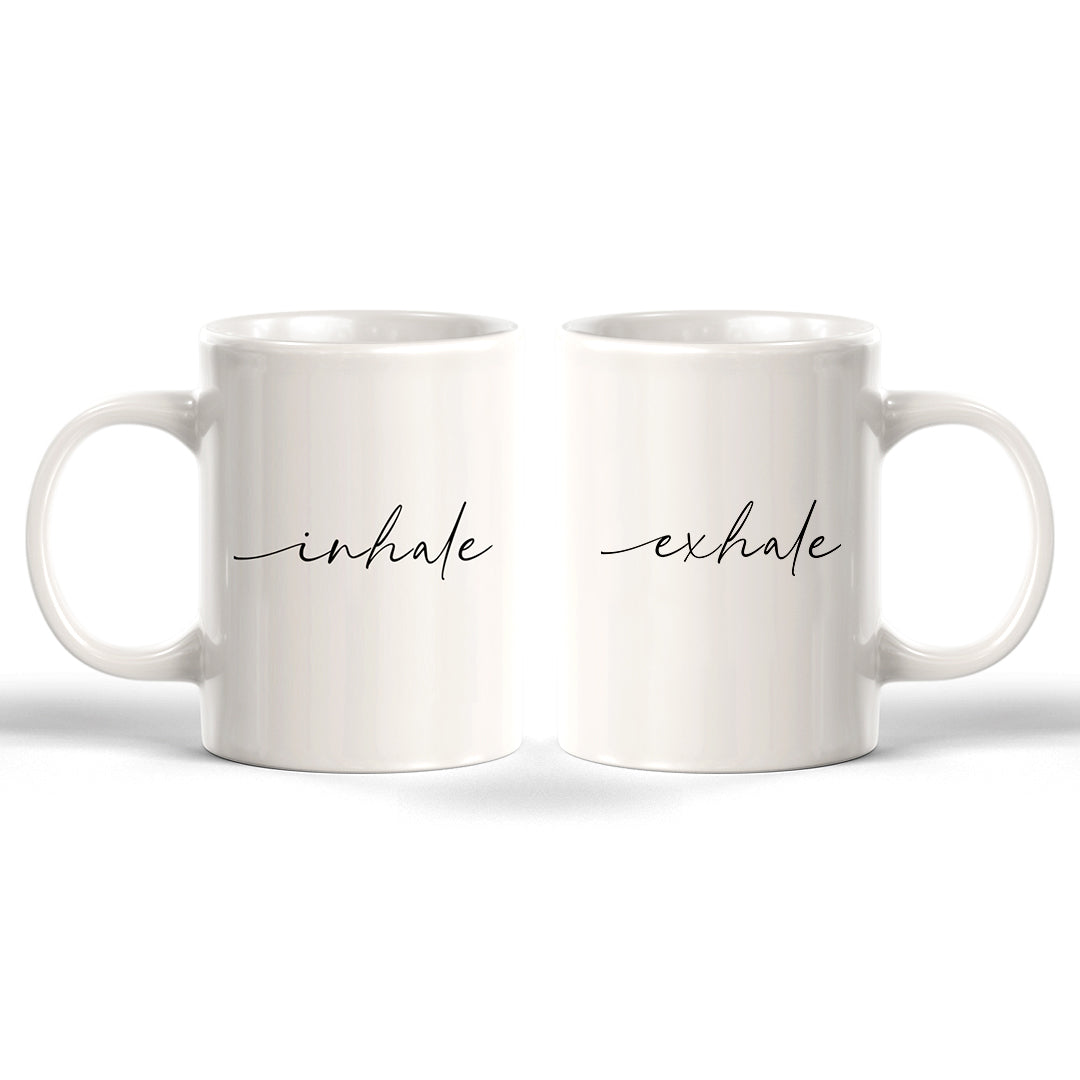 Inhale And Exhale (2 pack) Coffee Mug