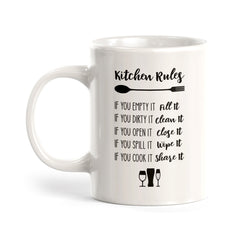 Kitchen Rules Coffee Mug
