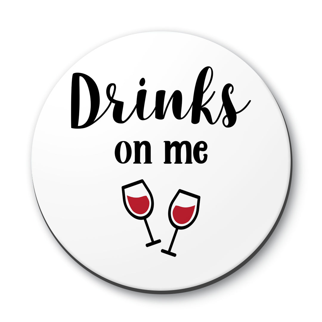 Drinks On Me Designs ByLITA Funny Coasters