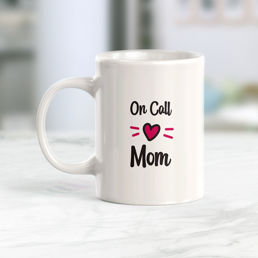 On call Mom Coffee Mug