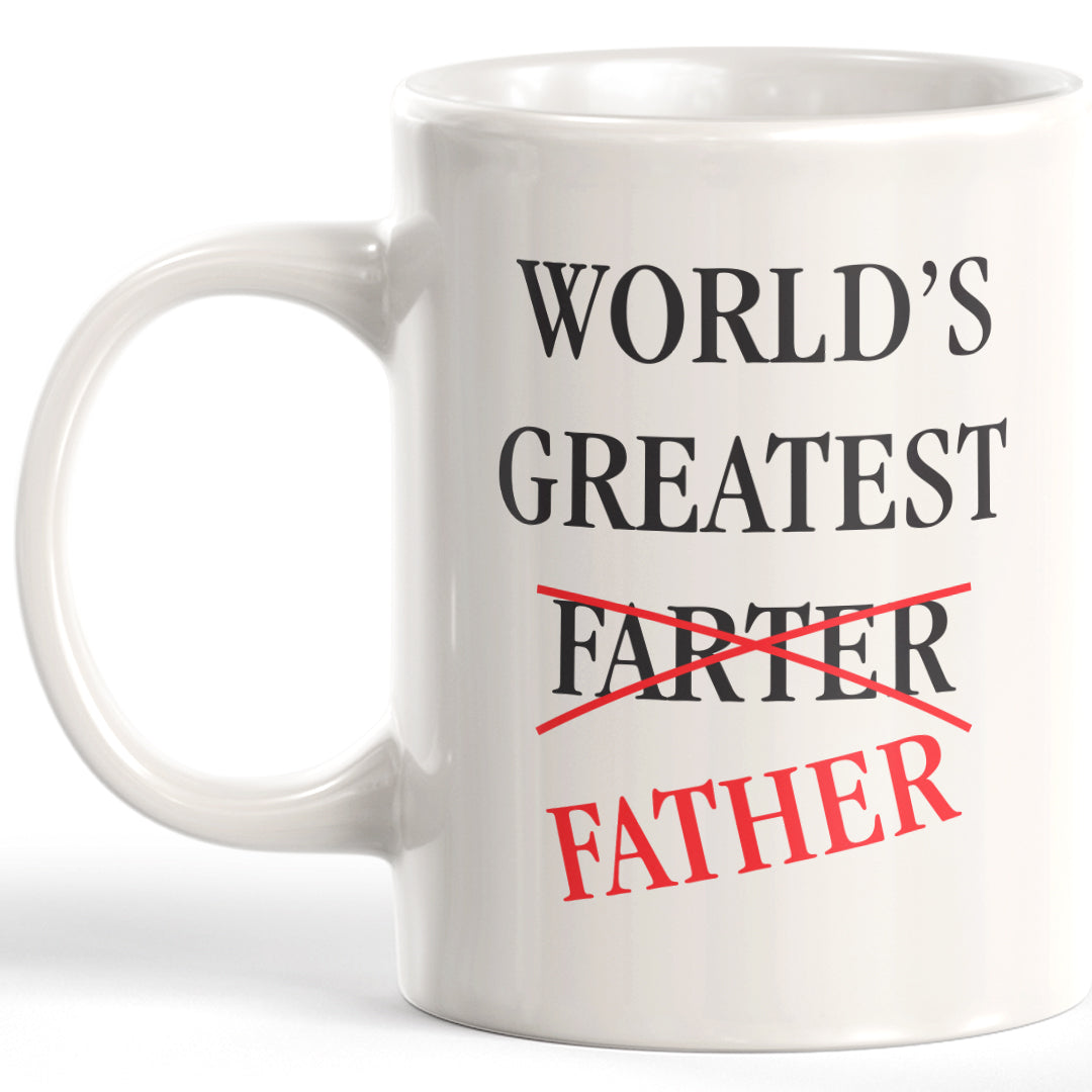 World's Greatest Farter Father Coffee Mug